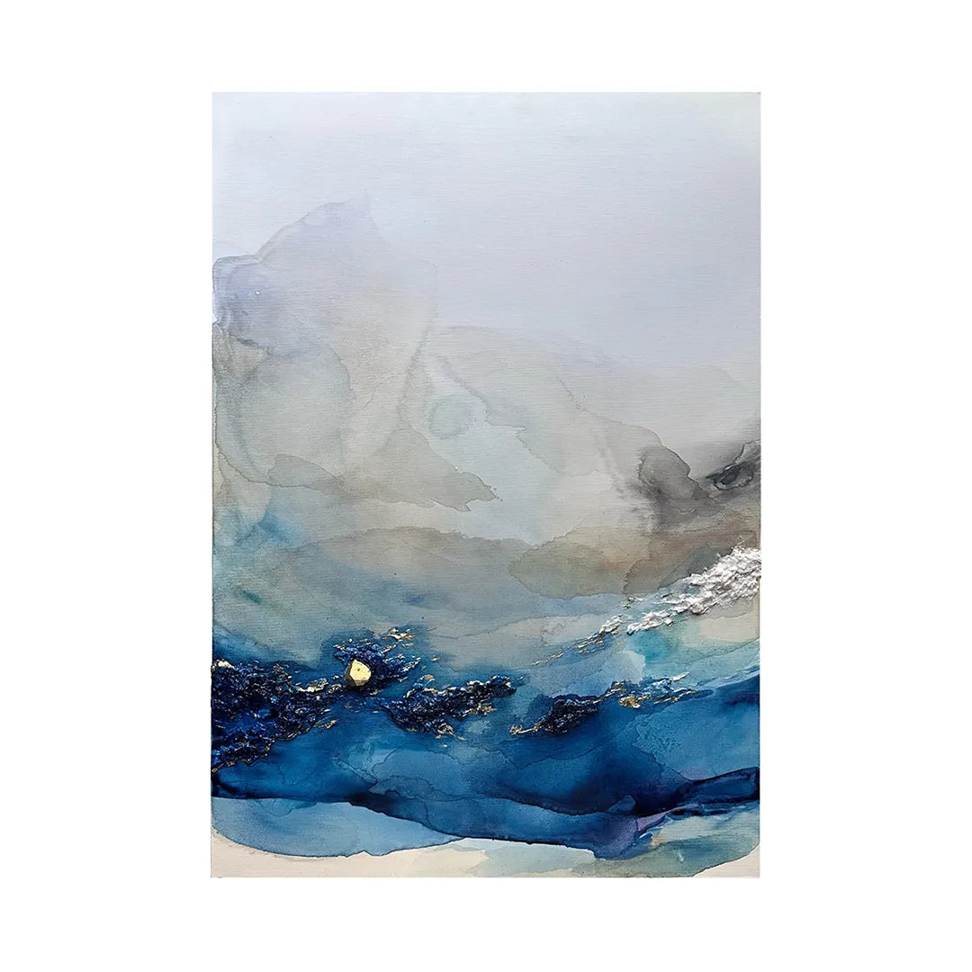 Sediments of Time No.10 影藍