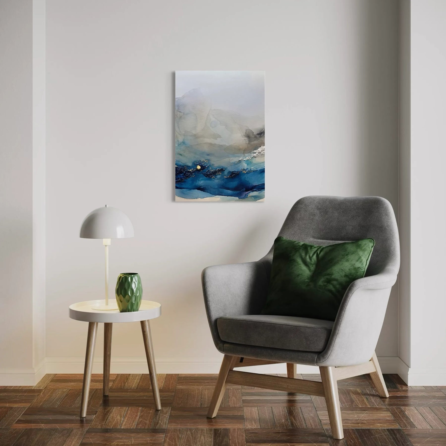 Sediments of Time No.10 影藍